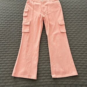 Pink Cargo Pants